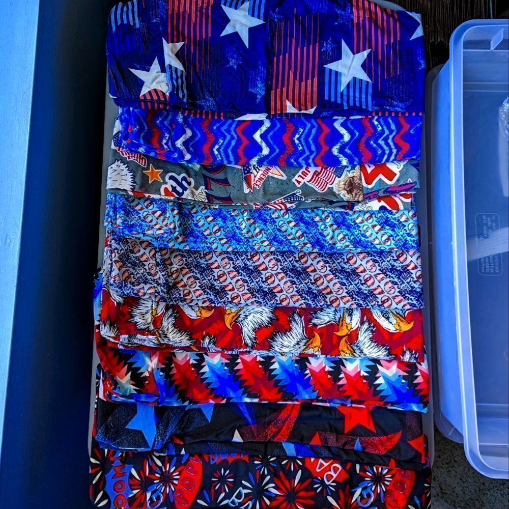 lot of 9 TC lularoe leggings